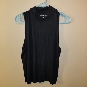 AE soft and sexy mock neck rib tank